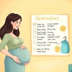 Set reminders a few days before your due date