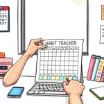 Use simple tracking methods that fit your daily routine
