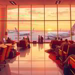 Travel cards often come with lounge access — explore it