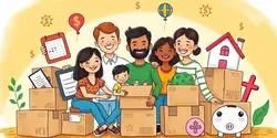 Adjust your plan after major life events like moves or children