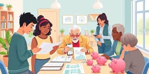 Choose institutions that offer financial education with lending