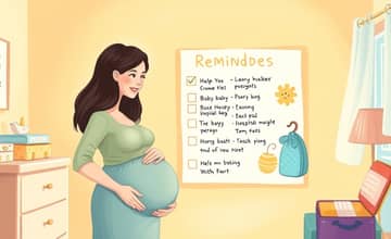 Set reminders a few days before your due date