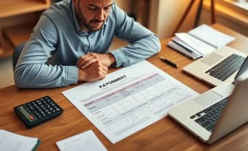 Review the repayment schedule before accepting terms