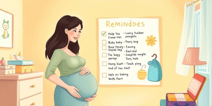 Set reminders a few days before your due date
