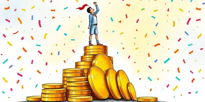 Create reward triggers for financial discipline