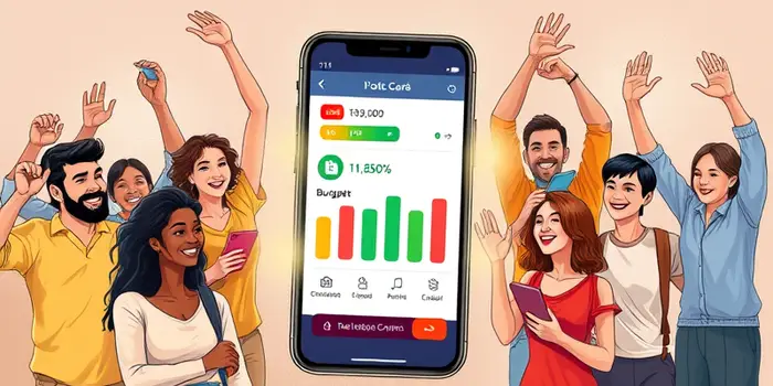 Set monthly spending limits within your card’s app