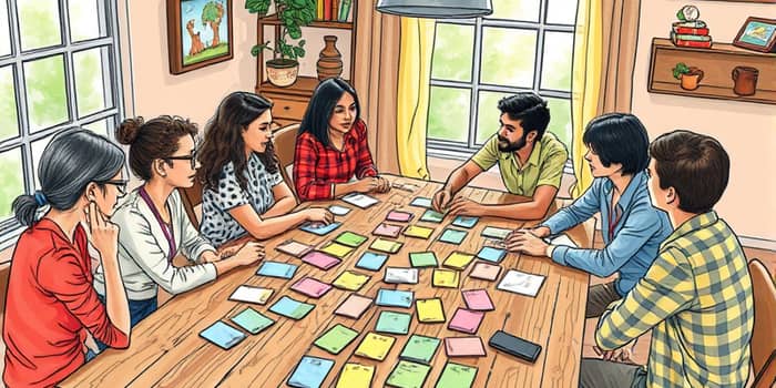 Organize your cards by purpose to avoid confusion