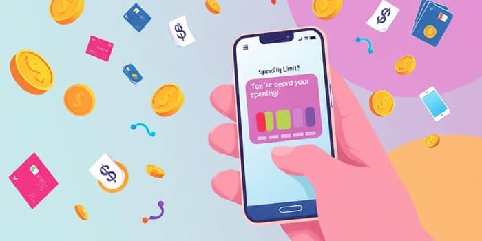 Set up notifications for when you approach your spending threshold