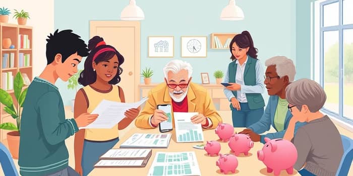 Choose institutions that offer financial education with lending